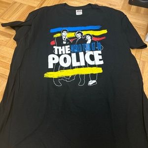 The police band t shirt world tour 07-08